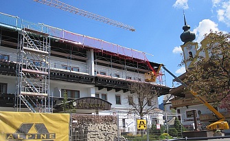 Beginn Abbruch Dach 19.4.2011
