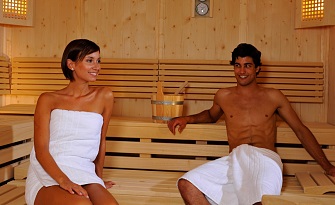 Relax in the sauna